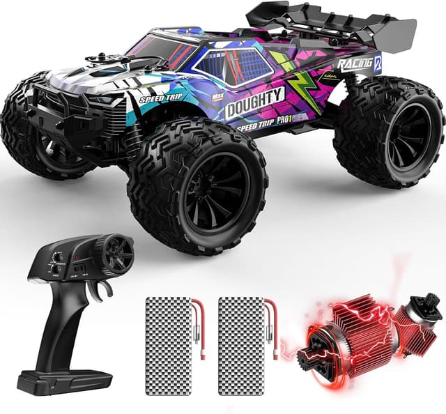 Detalle de DEERC 1:16 4WD RC Monster Truck (Dual Motor, Dual Differential) up to 40 km/h