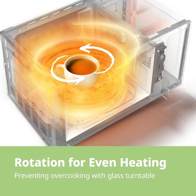 Thumbnail 6 de COMFEE' CM-M202CC 20L 700W Microwave