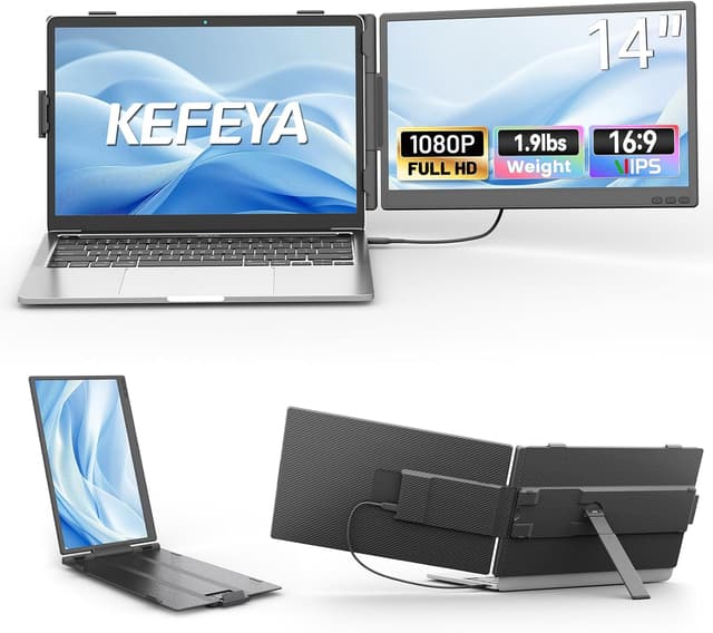 Detalle de KEFEYA Laptop Screen Extender 14
