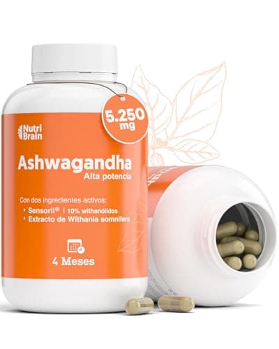 Detalle de NUTRIBRAIN Ashwagandha Alta Potencia 120 cápsulas