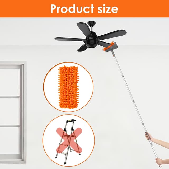 Thumbnail 6 de ZONJIE Ceiling Fan Dust Cleaner