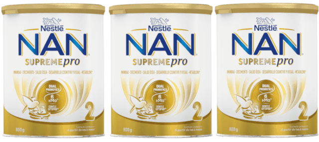 Detalle de Nestlé Nan Supreme Pro 2 3x800 g