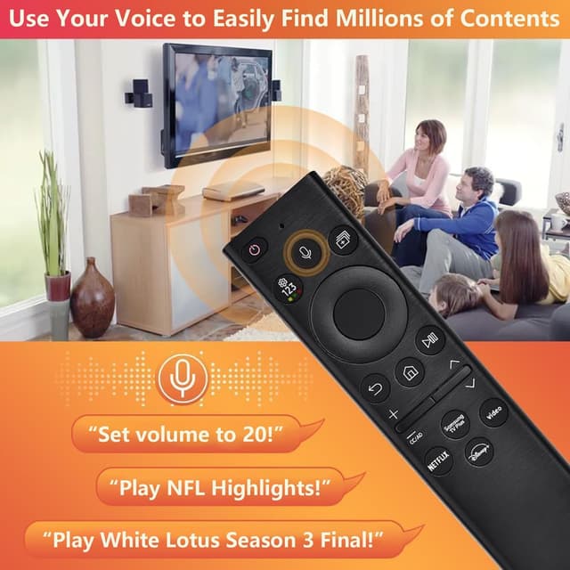 Thumbnail 3 de Replacement Remote for Samsung TVs 2-Year