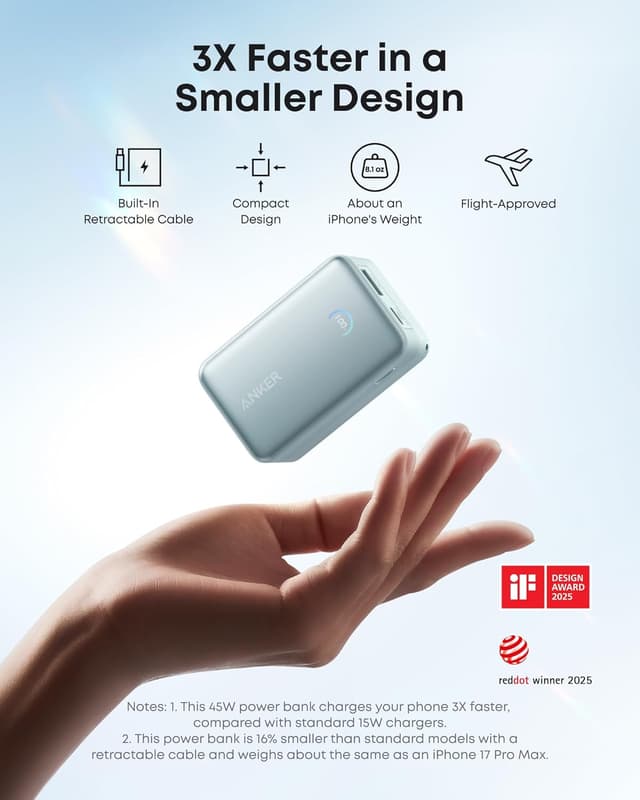 Detalle 2 de Anker Nano Power Bank 10,000mAh