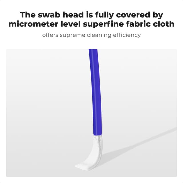 Detalle de K&F CONCEPT Micro Four Thirds 4/3 Sensor Cleaning Swabs (10 x 12mm)