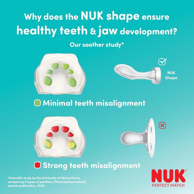 Detalle 2 de NUK Perfect Match Air dummies 0–6 months
