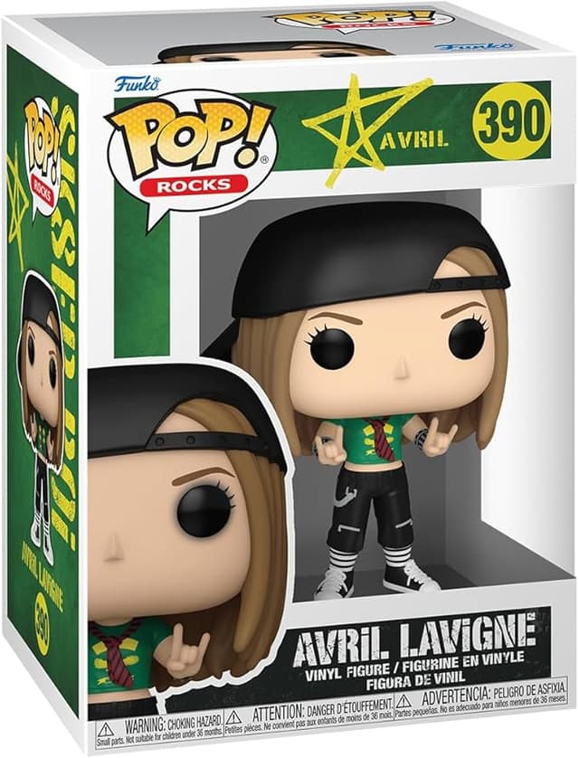 Imagen de Funko Pop! Rocks Avril Lavigne Sk8ter BOI 🎸 Colección Oficial en OfertitasTOP