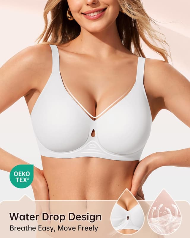 Detalle 2 de LetsJoli Wireless Jelly Bra Seamless S