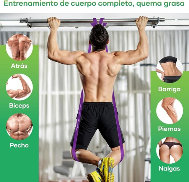 Thumbnail 2 de Fokky Bandas Elasticas Musculacion Set de 5