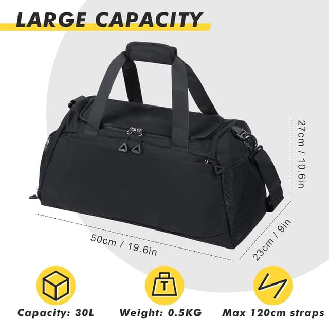 Detalle 2 de Qoosea 30L Bolsa de viaje impermeable