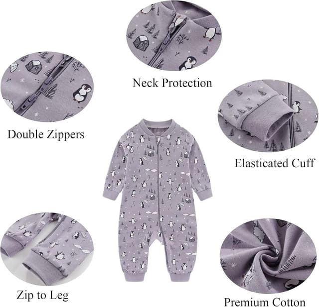 Detalle 2 de Chamie Baby Sleepsuit Romper 0–18m