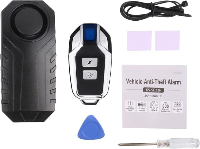 Thumbnail 6 de Meichoon Bike Alarm 113 dB vibration sensor