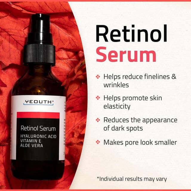 Detalle de YEOUTH Retinolo Viso 60 ml, siero viso