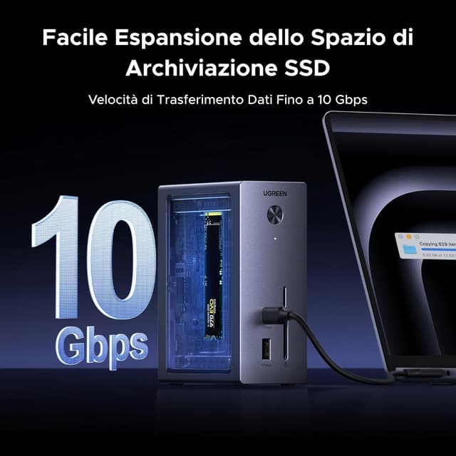 Thumbnail 2 de UGREEN Revodok Pro Docking Station 10 in 1