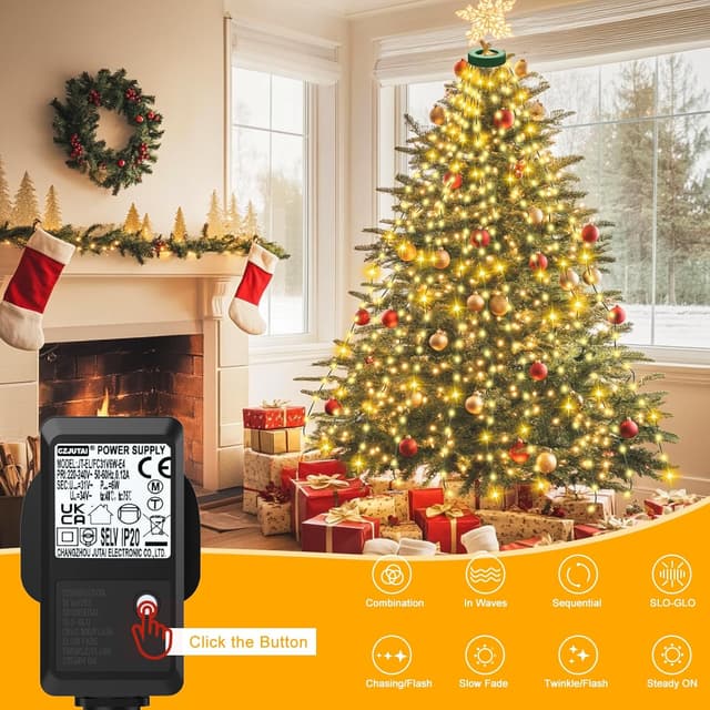 Detalle de Transformer plug for Christmas lights 31V 6W