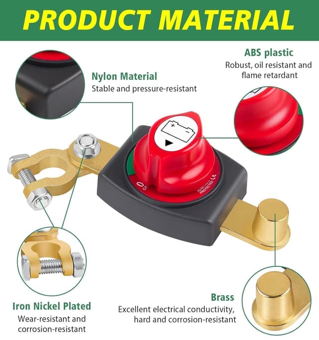 Thumbnail 3 de Bolatus Batterie Trennschalter 48V mit 180°