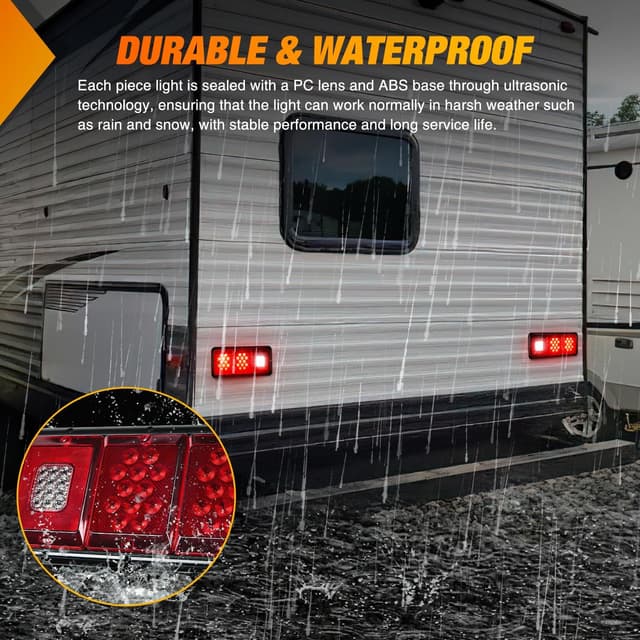 Detalle 1 de Nilight LED Triple Tail Light 36 LEDs