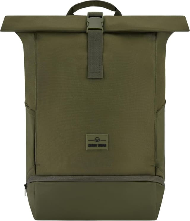 Detalle de Johnny Urban Zaino Zaino Rolltop Allen Large Zaino Donna e Uomo con scomparto fino a 16" e idrorepellente
