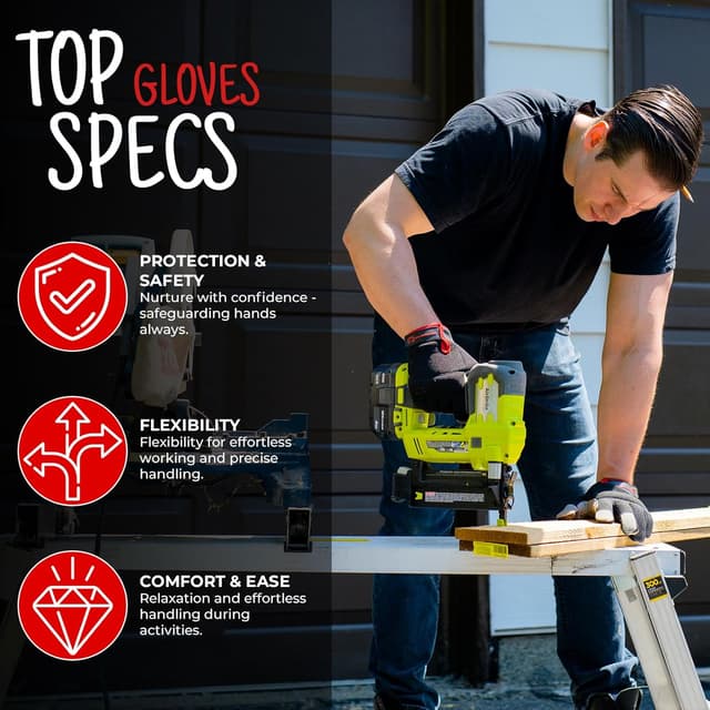 Thumbnail 2 de WESTWOOD FOX Gants de Travail S