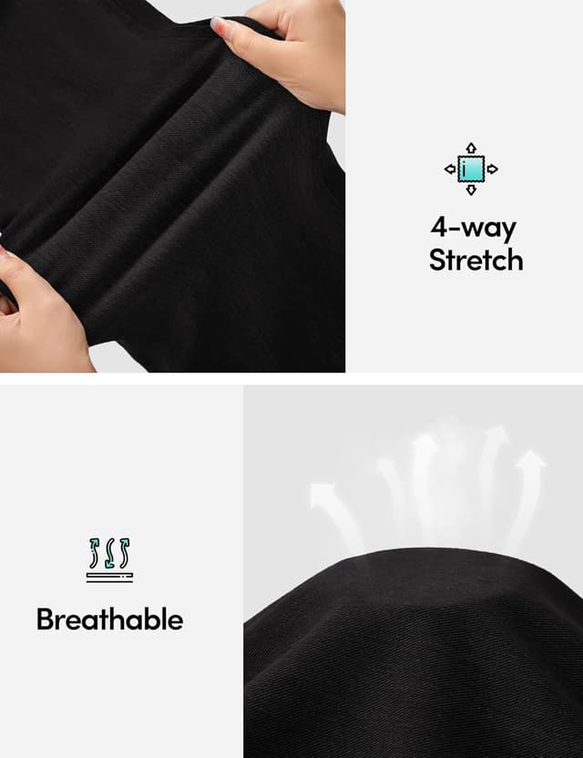 Detalle 2 de IUGA Stretchy High-Waist Jeggings — Tummy Control