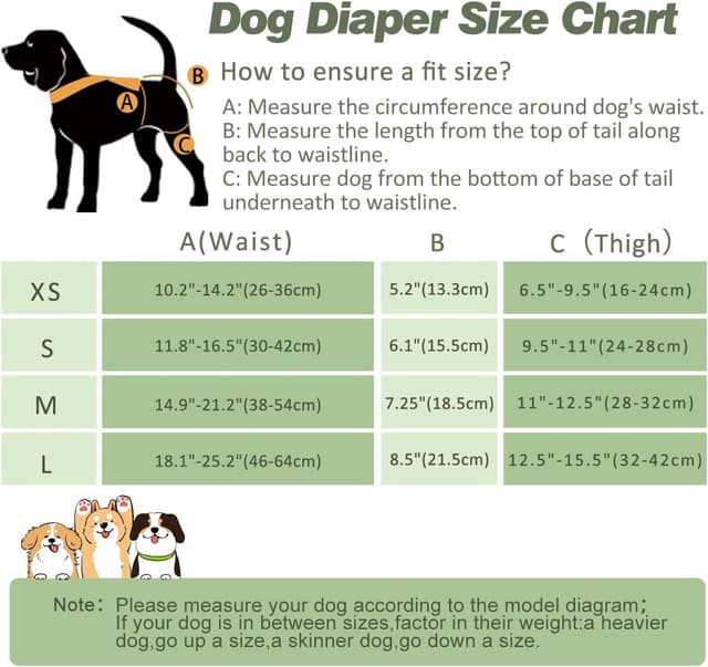 Detalle de Hisprout dog diapers 3 pack, XS