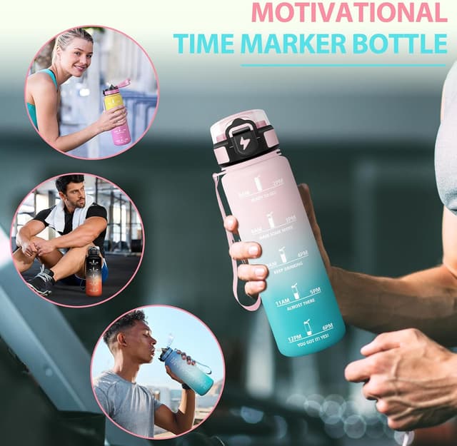 Thumbnail 5 de Mulbijeo Gourde 1L avec paille