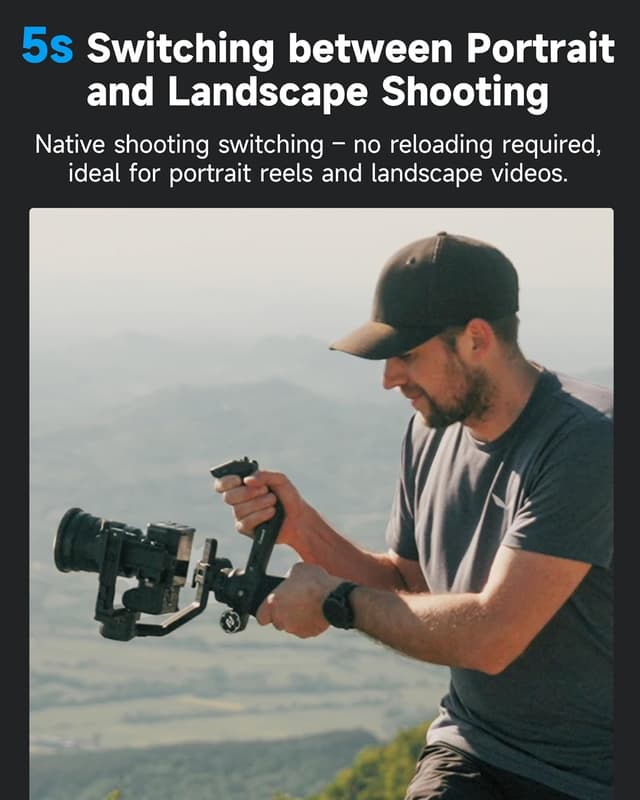 Detalle 1 de SCORP 3 gimbal stabiliser, 3.5 kg payload