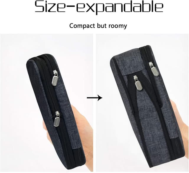 Thumbnail 3 de Coolzon Astuccio scolastico estensibile grande capacità