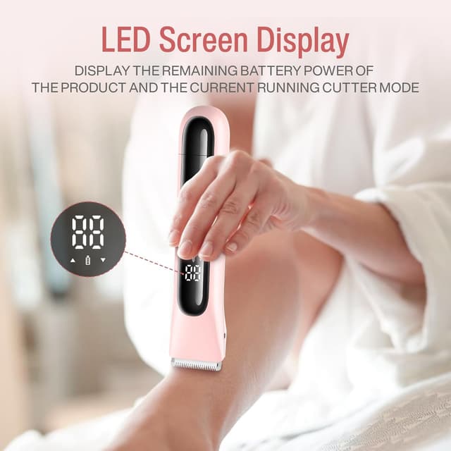 Thumbnail 6 de Lady Shavers for Women LS7 2-in-1 Electric Razor (IPX7 Wet & Dry) with LED Display