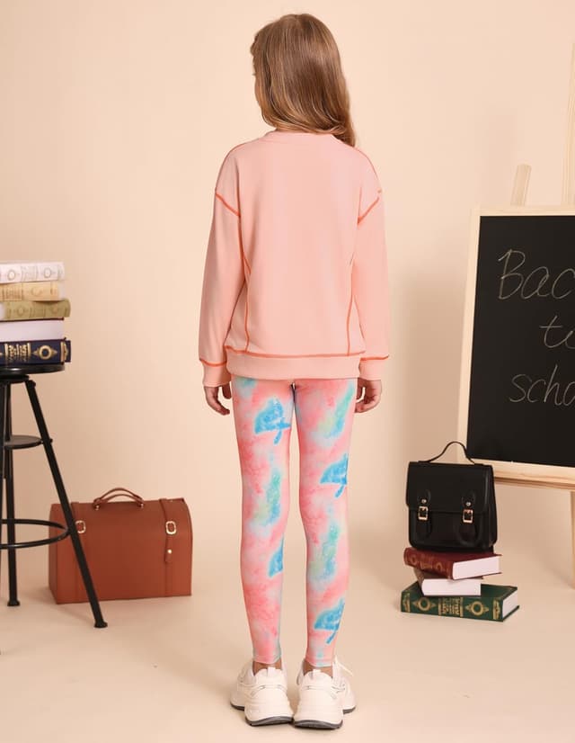 Thumbnail 1 de GRACE KARIN Felpa e leggings bambina 2 pezzi 👧