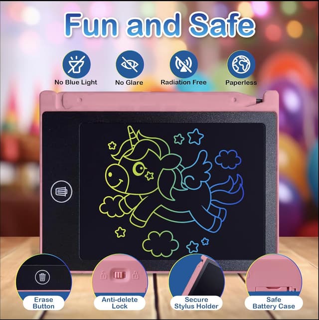 Detalle 2 de Mini LCD Writing Tablet 4.5 Inch 12 Pack