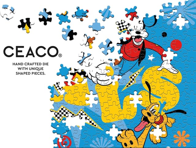 Detalle 2 de Ceaco Disney Mickey and Friends 100-Piece Foil Jigsaw Puzzle (Mickey and Pals) — 15" x 11