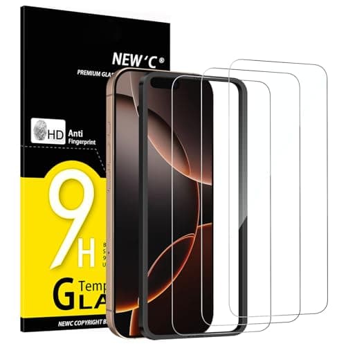 Detalle de NEW'C Protector pantalla iPhone 17 6,3"