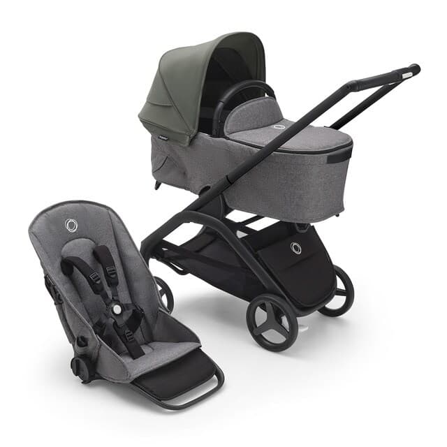 Detalle de Bugaboo Dragonfly dúo, capota verde bosque 🛒