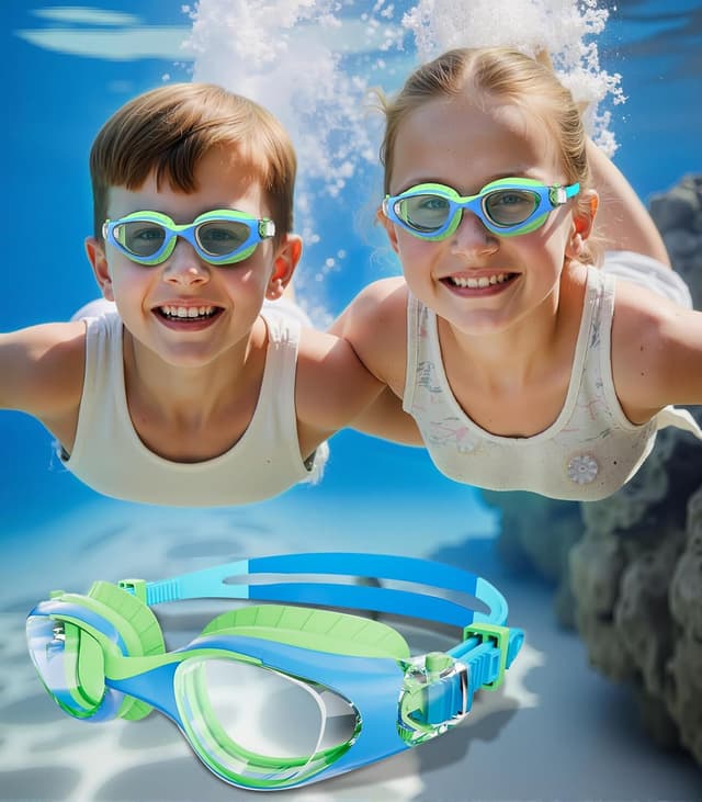 Thumbnail 6 de HIGAHY Schwimmbrille Kinder (6–14 Jahre) mit UV-Schutz und Anti-Beschlag – für Jungen und Mädchen