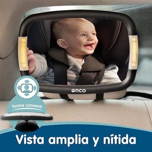 Thumbnail 7 de Onco LED Baby Car Mirror 360° adjustable