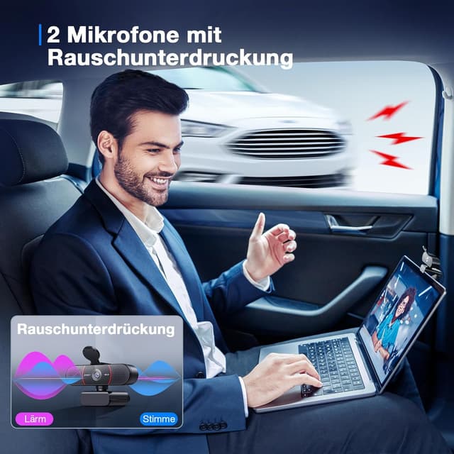 Detalle 1 de EMEET C960 4K Webcam für PC