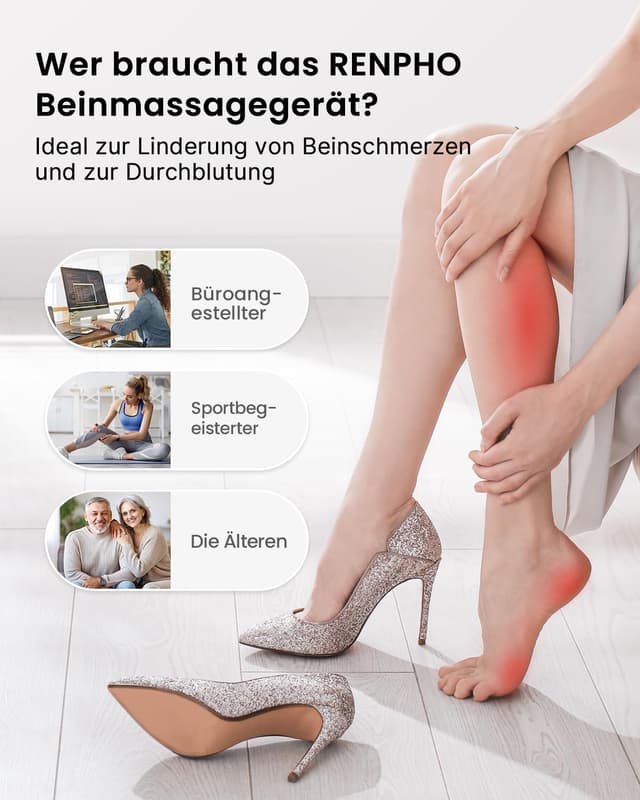 Thumbnail 3 de RENPHO Beinmassagegerät Luftkompression