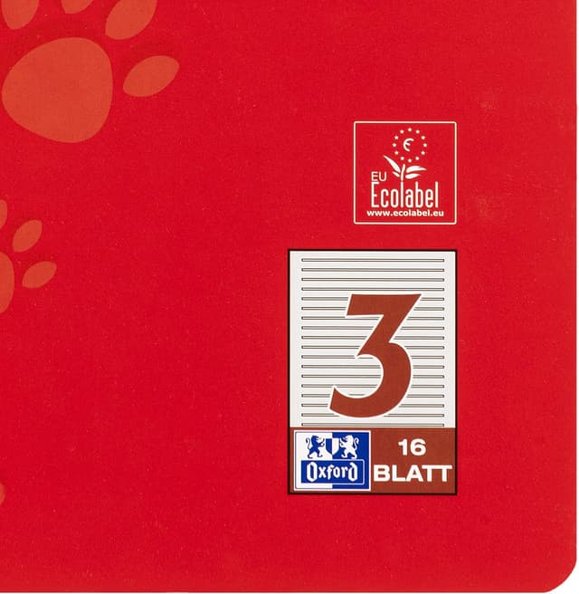 Thumbnail 4 de Oxford Schulheft A4 Lineatur 3 16 Blatt 15 Stück