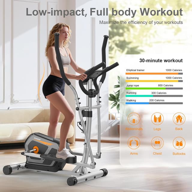 Detalle 2 de Neezee Crosstrainer für Zuhause mit Bluetooth 6 kg