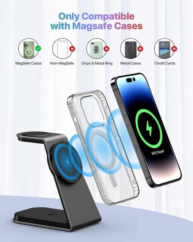 Thumbnail 4 de MagSafe 3 in 1 Wireless Charger Stand