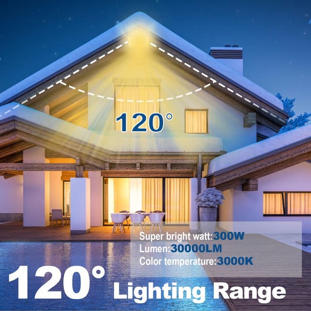 Detalle de Niserelesa Focos LED Exterior 300W