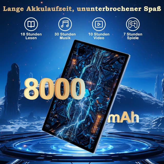 Detalle 1 de ZIOVO Android Tablet 10 Zoll 30 GB RAM