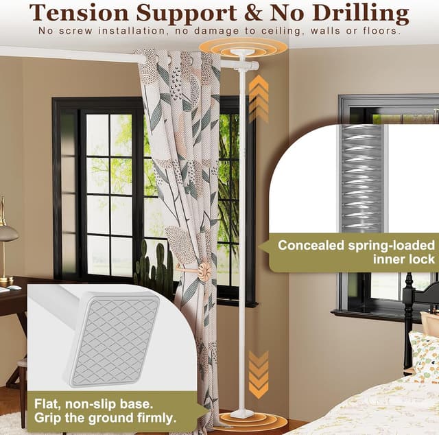 Thumbnail 3 de Yeabett Room Divider adjustable 122–305cm, 70–290cm