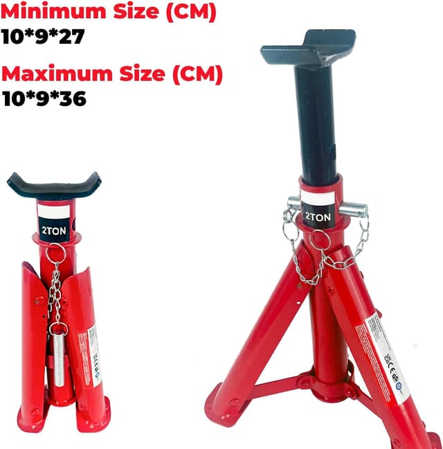 Detalle 1 de Simply Auto 2T Foldable Jack Stand Pair