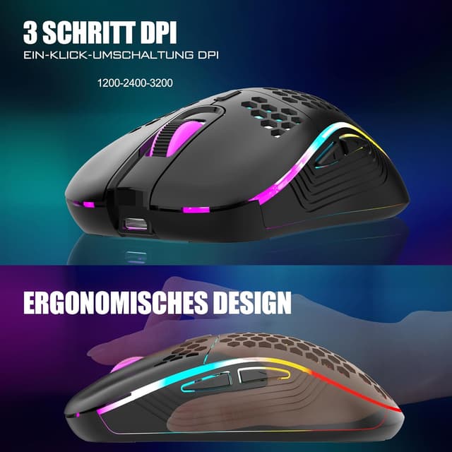 Thumbnail 5 de RedThunder K62 60% Kabelloses Tastatur ⌨