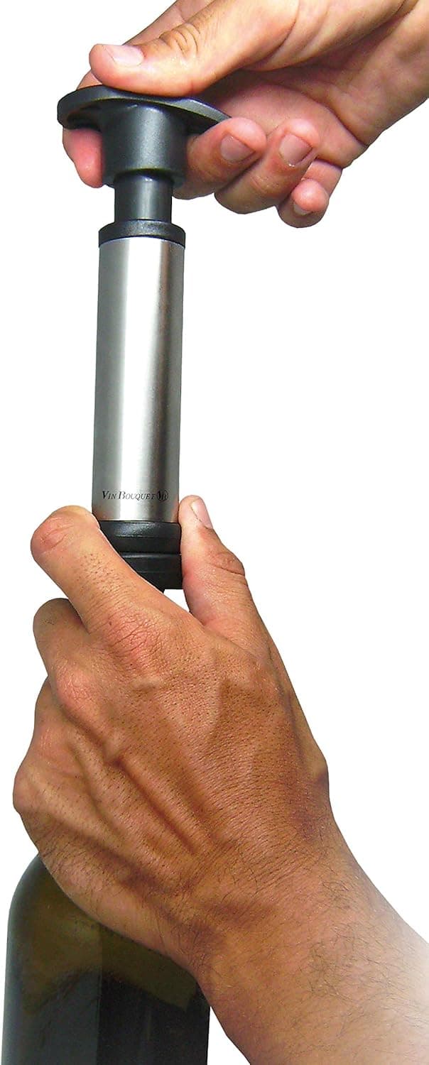 Thumbnail 2 de VB VIN BOUQUET Set Vino Deluxe Sacacorchos Eléctrico Bomba Vacío 🍷