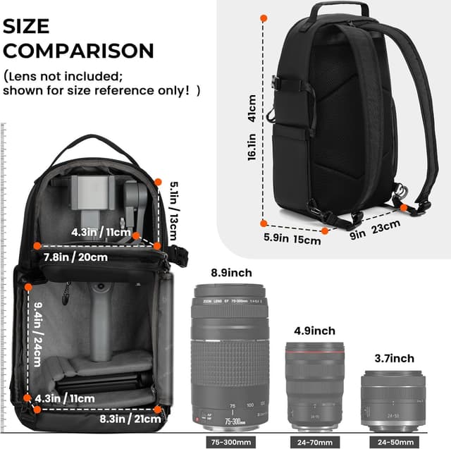 Thumbnail 6 de TARION Borsa fotografica 9 L