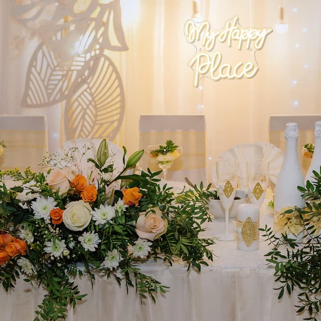 Thumbnail 5 de My Happy Place 🌟 Letrero de neón para hogar y fiesta