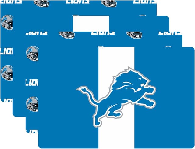 Detalle de Proformance Home NFL Big Logo Repeat 2-Sided Place Mat & Table Runner Set